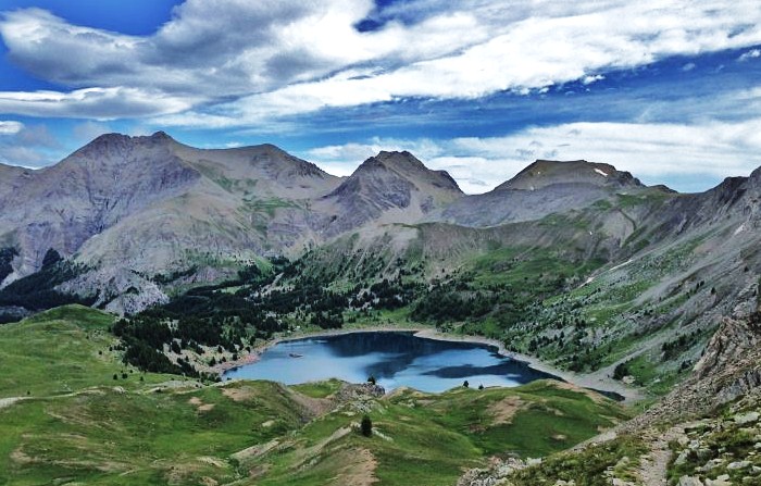 randonnee montagne lac d allos mont pelat